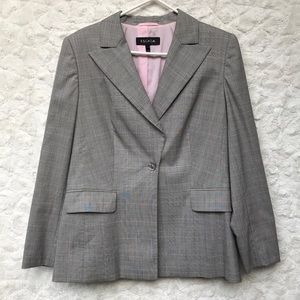 EUC Escada Blazer in Micro-Herringbone Weave Sz42